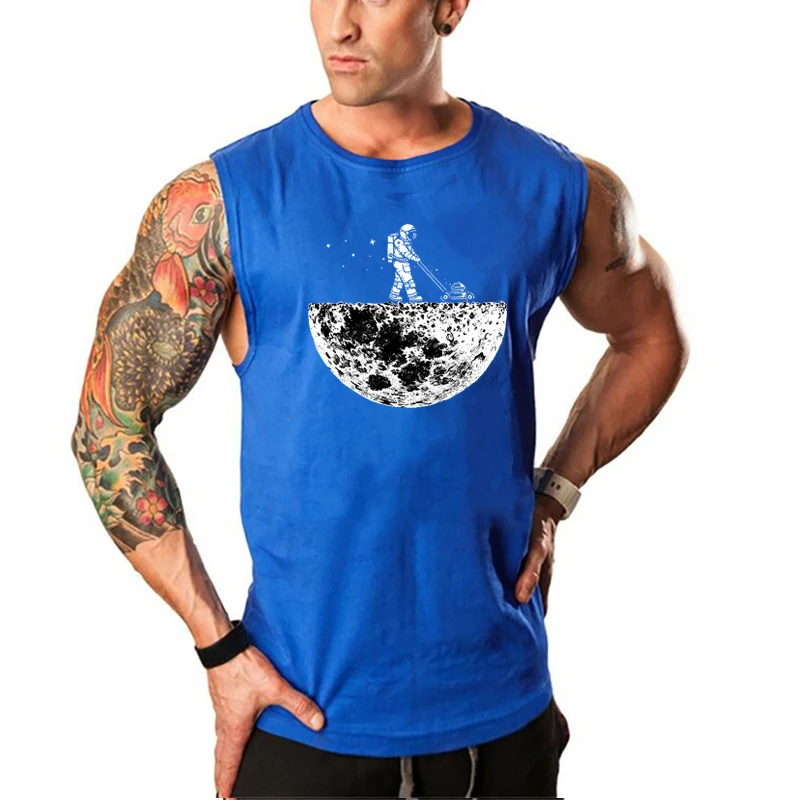 Astronauts Cherish The Lunar Environment Funny Cotton Running Vests Men Gym Clothing Muscle Sleeveless Shirt Gym Tank Tops
Astronauts Cherish The Lunar Environment Funny Cotton Running Vests Men Gym Clothing Muscle Sleeveless Shirt Gym Tank Tops