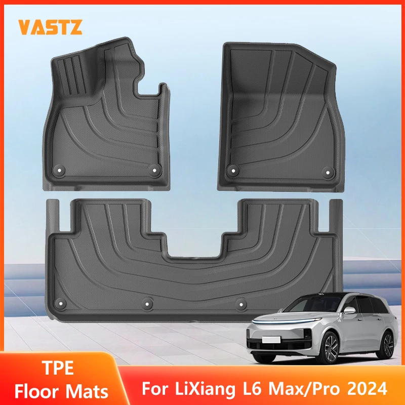 For Lixiang L6 MAX Pro 2025 2024 Car TPE Floor Mats All Weather Front Rear Cargo Liner Mat Waterproof Anti-Slip Foot Pads
For Lixiang L6 MAX Pro 2025 2024 Car TPE Floor Mats All Weather Front Rear Cargo Liner Mat Waterproof Anti-Slip Foot Pads