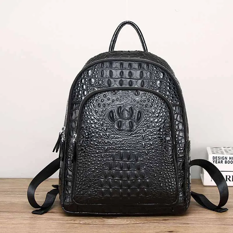 Trend New 2023 leather Men's And Women's Backpack luxury Crocodile Pattern Business Travel Backpack large-capacity computer bag
Trend New 2023 leather Men's And Women's Backpack luxury Crocodile Pattern Business Travel Backpack large-capacity computer bag