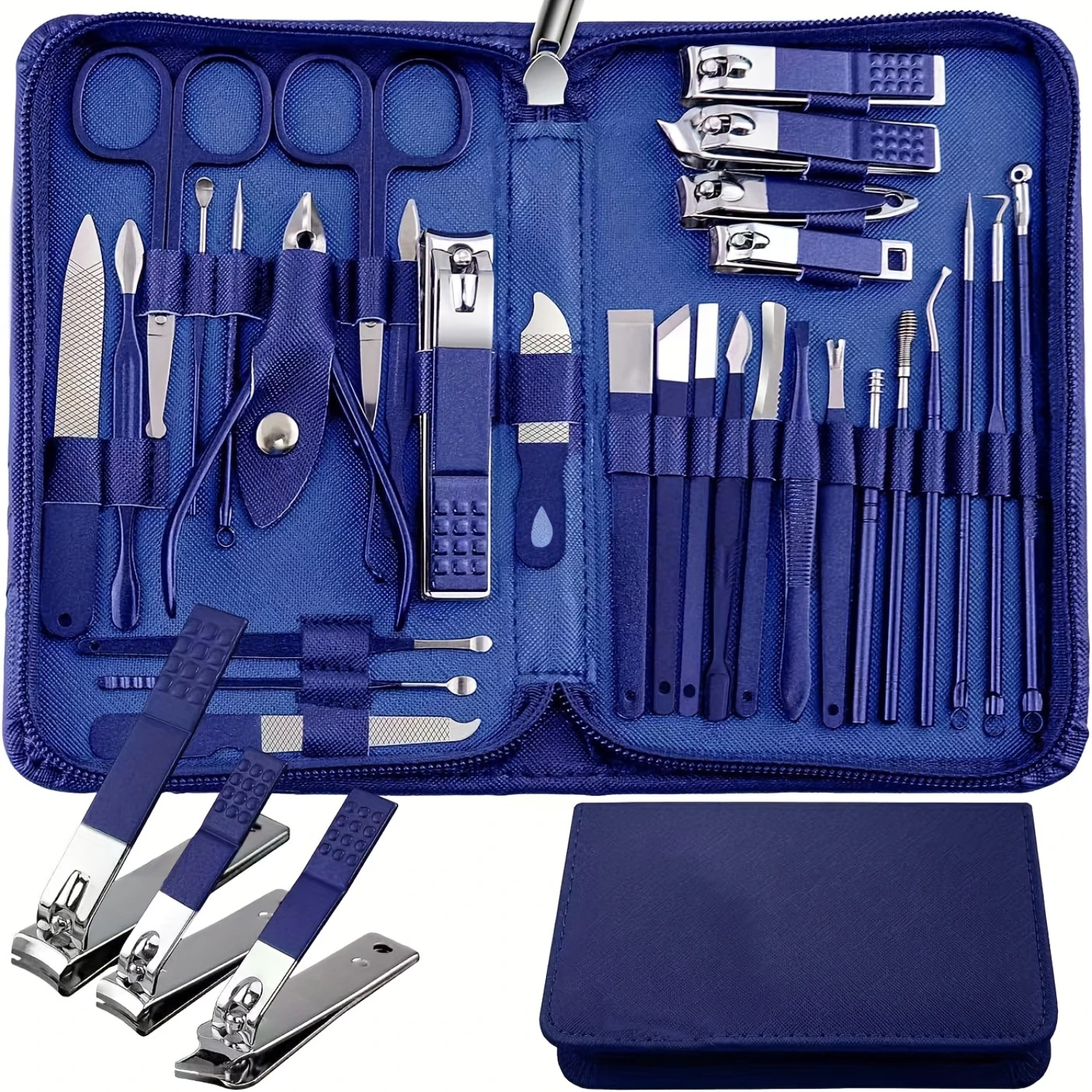 Clippers Manicure Tool Set, With Portable Travel Case, Cuticle Nippers And Cutter Kit, Nail Clippers Pedicure Kit, Grooming Kit
Clippers Manicure Tool Set, With Portable Travel Case, Cuticle Nippers And Cutter Kit, Nail Clippers Pedicure Kit, Grooming Kit