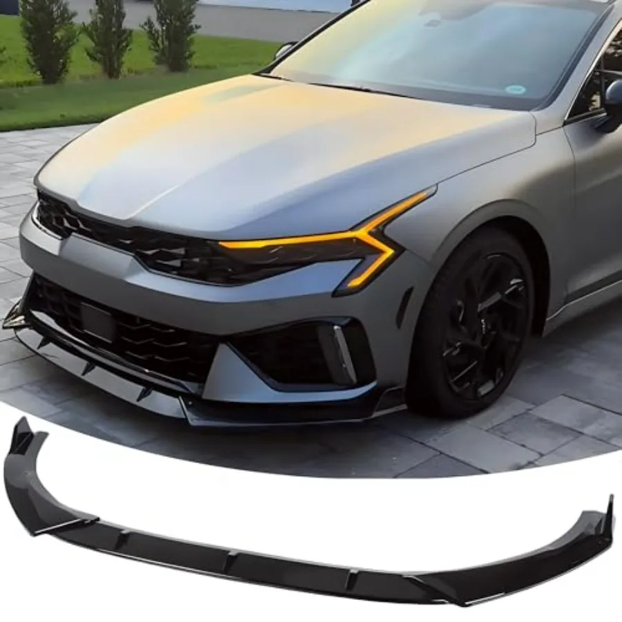 Front Bumper Lip Splitter Spoiler for KIA K5 EX/LX/LXS/GT 2021-2026 GT/GT-Line 2025-2026, 3pcs Gloss Black Air Dam Chin Body Ki
Front Bumper Lip Splitter Spoiler for KIA K5 EX/LX/LXS/GT 2021-2026 GT/GT-Line 2025-2026, 3pcs Gloss Black Air Dam Chin Body Ki