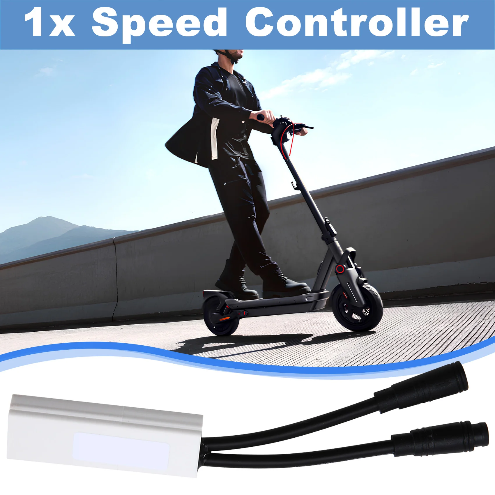 Контроллер скорости Superior-Speed 40 км/ч для электросамоката Ninebot GT3, кабель для снятия ограничения скорости, запчасти
Контроллер скорости Superior-Speed 40 км/ч для электросамоката Ninebot GT3, кабель для снятия ограничения скорости, запчасти