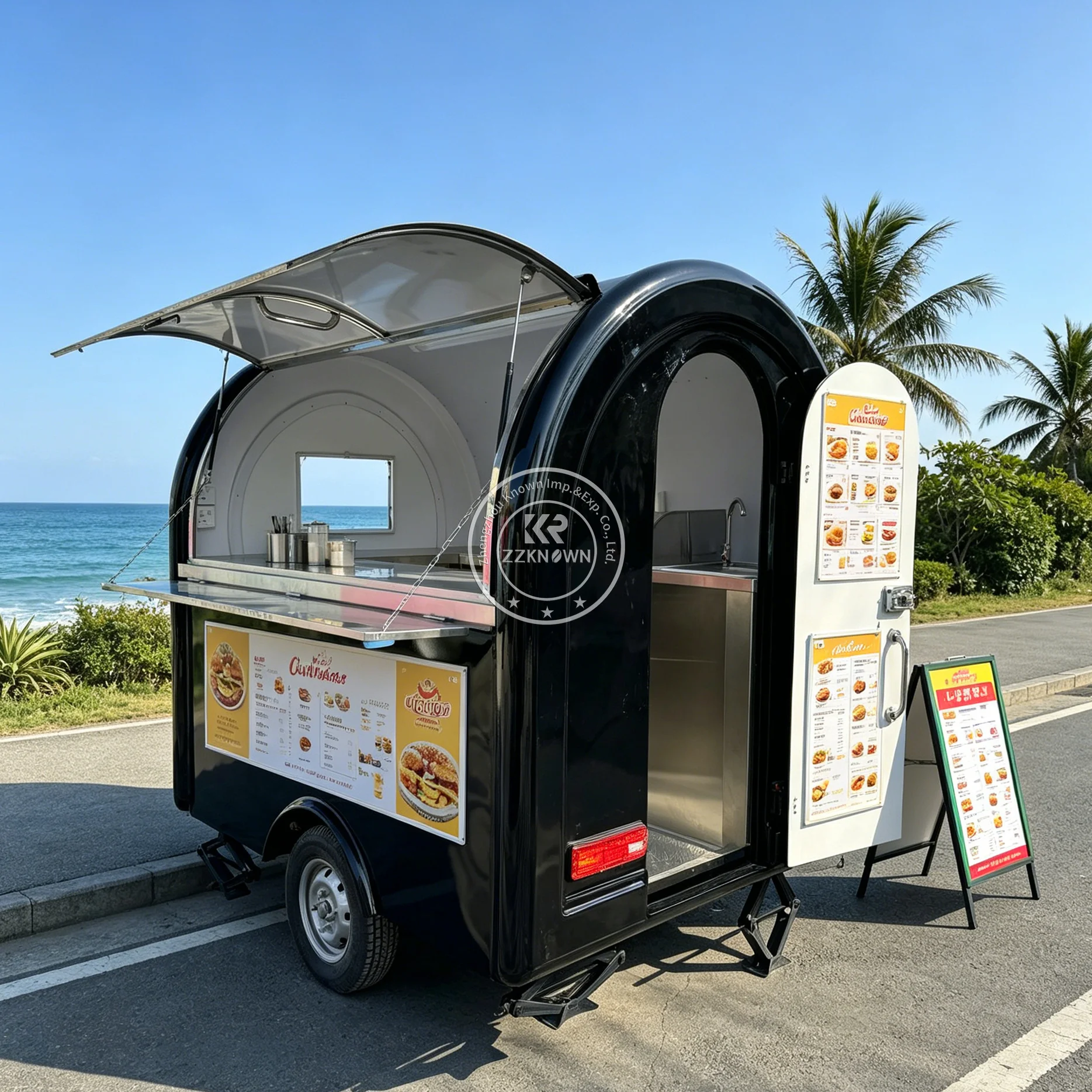 Concession Food Trailer Mobile Coffee Burger Hot Dog Ice Cream Cart Food Truck Street Vendor Kitchen Cart With Fully Equipped
Concession Food Trailer Mobile Coffee Burger Hot Dog Ice Cream Cart Food Truck Street Vendor Kitchen Cart With Fully Equipped