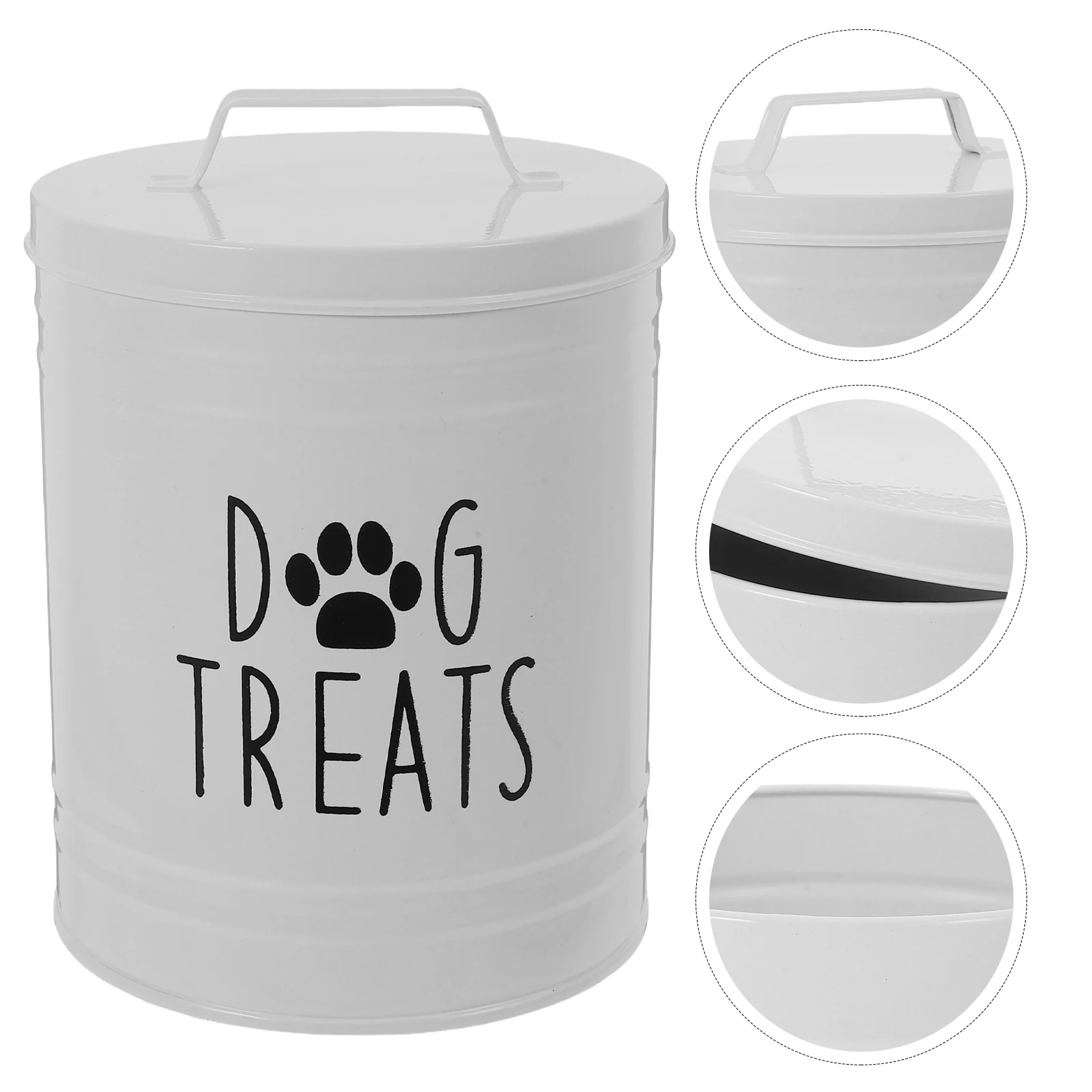 Dog Food Storage Bin Biscuit Container Snacks Holder Airtight Metal Sealed Treat Jar Large Capacity Easy Pet Supplies Safe
Dog Food Storage Bin Biscuit Container Snacks Holder Airtight Metal Sealed Treat Jar Large Capacity Easy Pet Supplies Safe