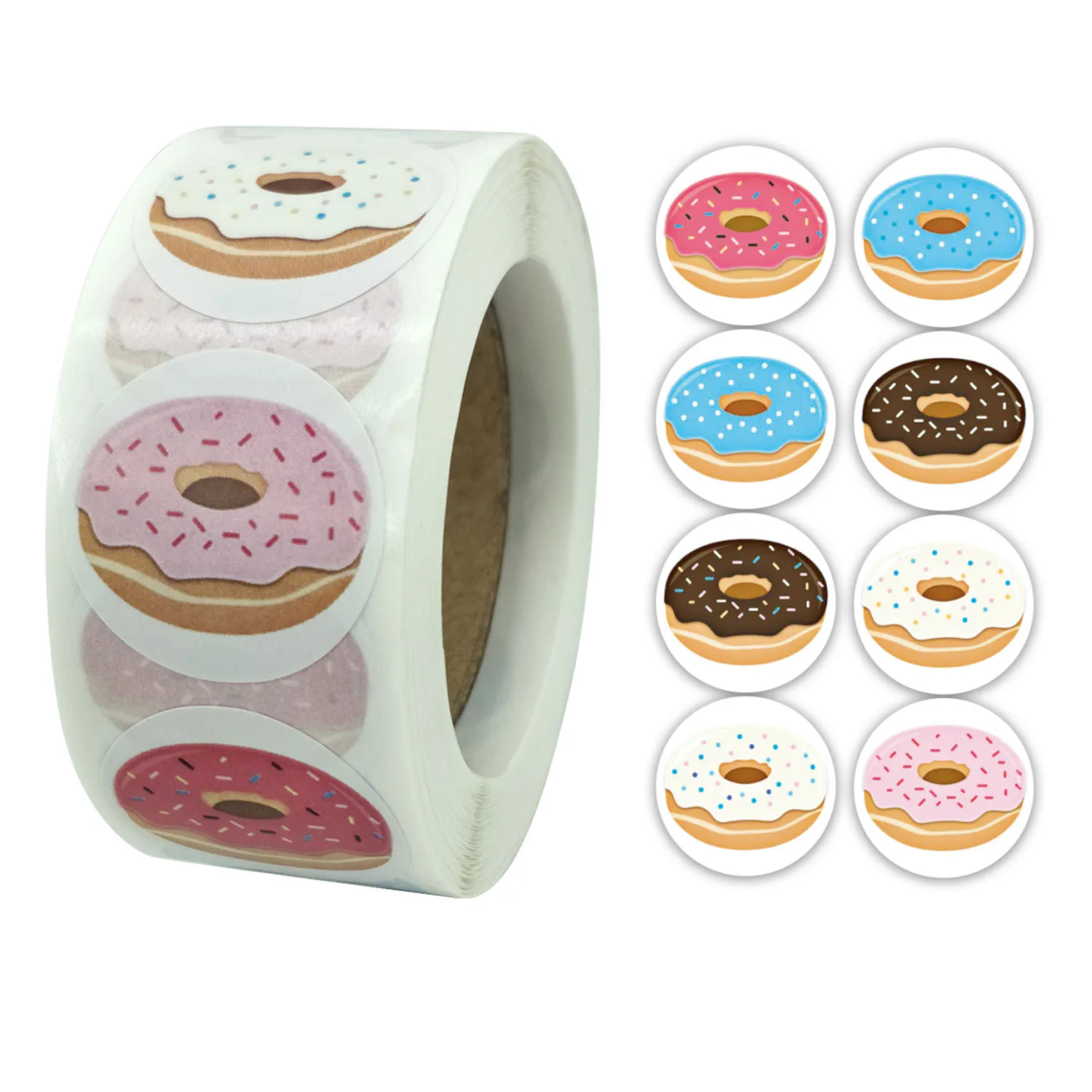 500PCS Round Donut Stickers Homemade Bakery Baking Sealing Labels Stationery Supplies Handmade Wedding Gift Decoration Sticker
500PCS Round Donut Stickers Homemade Bakery Baking Sealing Labels Stationery Supplies Handmade Wedding Gift Decoration Sticker