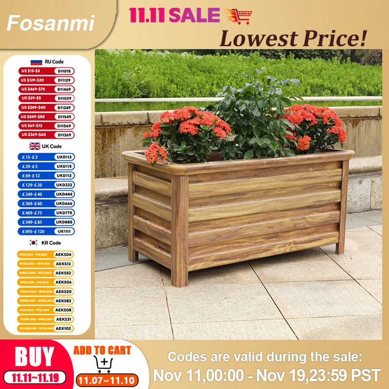 Цветочная коробка из алюминиевого сплава, большая коробка для посадки овощей, собранная многоразовая квадратная цветочная коробка для выращивания цветов, оборудование для посадки двора
Цветочная коробка из алюминиевого сплава, большая коробка для посадки овощей, собранная многоразовая квадратная цветочная коробка для выращивания цветов, оборудование для посадки двора