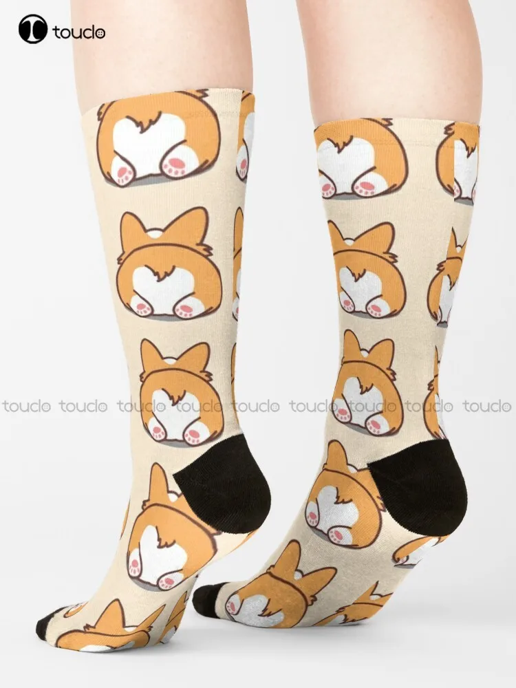 Cute Corgi Butt Socks Football Socks Personalized Custom Unisex Adult Teen Youth Socks Comfortable Best Girls Sports Cartoon Art
Cute Corgi Butt Socks Football Socks Personalized Custom Unisex Adult Teen Youth Socks Comfortable Best Girls Sports Cartoon Art