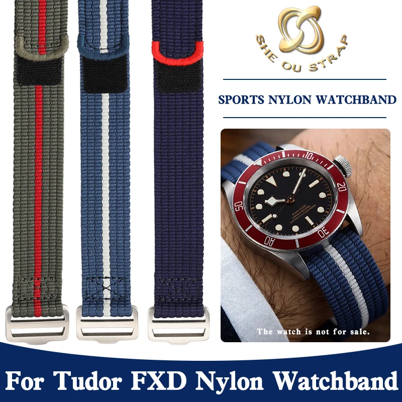 22mm High Quality Nylon Watch Strap For Tudor Pelagos FXD M25707B M25707KN M25717N Watchband Waterproof Breathable Canvas Strap
22mm High Quality Nylon Watch Strap For Tudor Pelagos FXD M25707B M25707KN M25717N Watchband Waterproof Breathable Canvas Strap