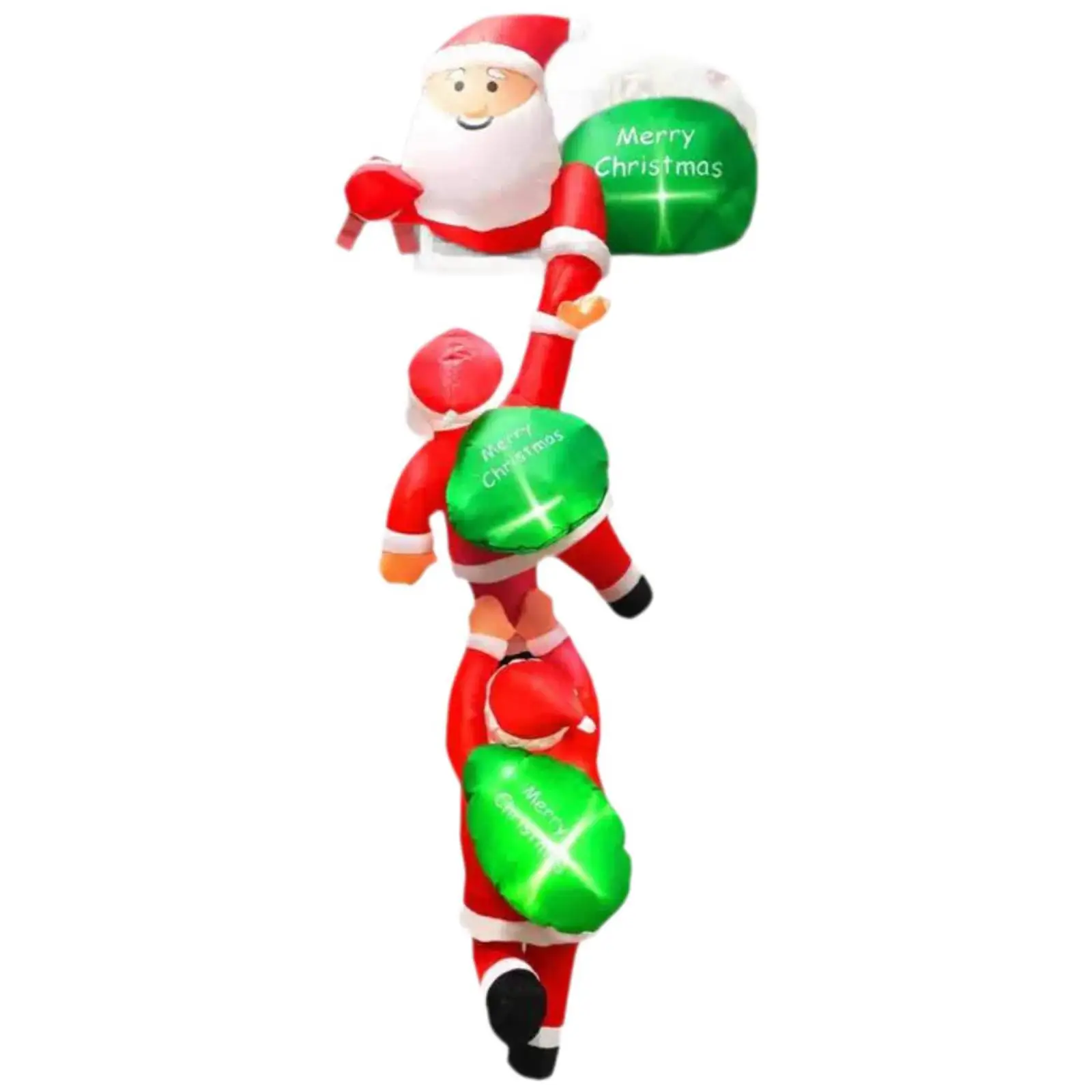 Рождественский надувной альпинистский Санта-Клаус высотой 240 см со встроенным светодиодным праздничным орнаментом для садовой праздничной входной двери
Рождественский надувной альпинистский Санта-Клаус высотой 240 см со встроенным светодиодным праздничным орнаментом для садовой праздничной входной двери