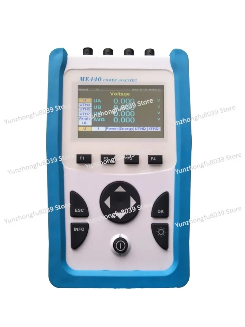 ME440 Three-phase Multi-function Handheld Power Meter, Handheld Roche Coil Power Quality Analyzer
ME440 Three-phase Multi-function Handheld Power Meter, Handheld Roche Coil Power Quality Analyzer