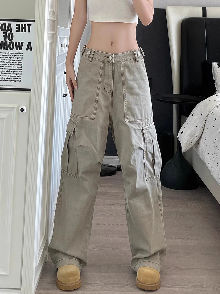 Джинсы с несколькими карманами в стиле ретро, американская рабочая одежда, свободные широкие брюки, мужские летние модные брендовые повседневные джинсы Cleanfit
Джинсы с несколькими карманами в стиле ретро, американская рабочая одежда, свободные широкие брюки, мужские летние модные брендовые повседневные джинсы Cleanfit