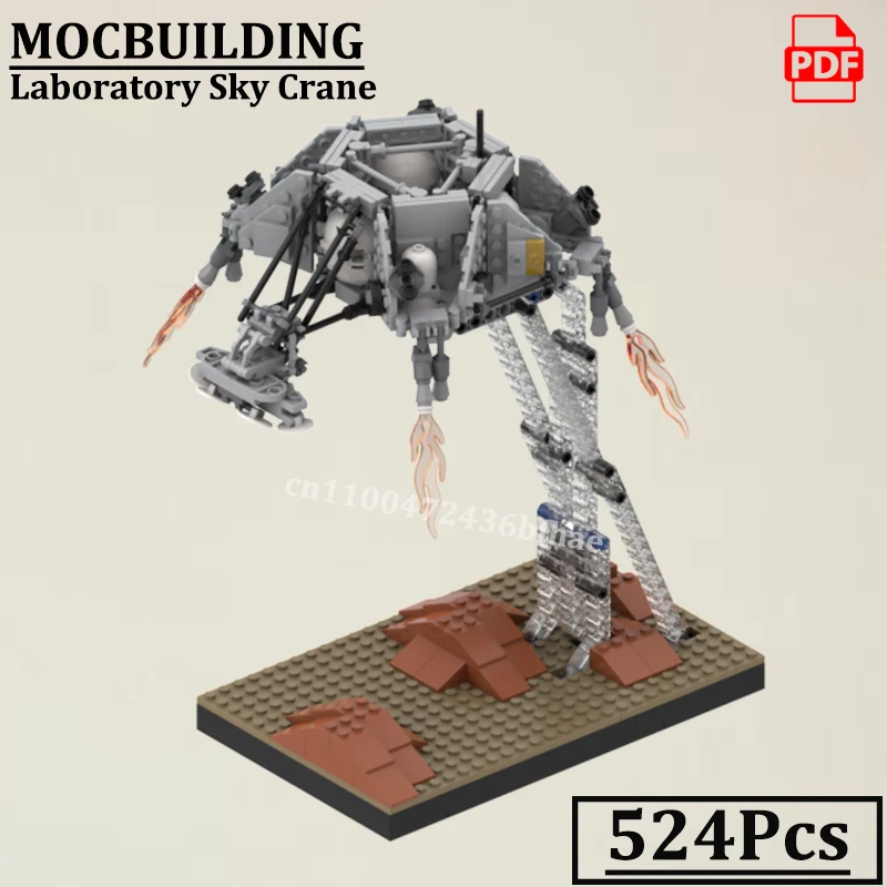 Descent Stage Compatible with 21104 Model MOCBUILDING Creative Mars Spacecraft Construction Bricks Toys Gift
Descent Stage Compatible with 21104 Model MOCBUILDING Creative Mars Spacecraft Construction Bricks Toys Gift