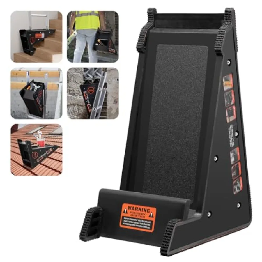 VEVOR Ladder Levler, 380lbs Load PP Ladder Leveling Tool, Pitch Hopper, Stair Ladder Stabilizer with Storage, Easy to Use Stabl
VEVOR Ladder Levler, 380lbs Load PP Ladder Leveling Tool, Pitch Hopper, Stair Ladder Stabilizer with Storage, Easy to Use Stabl