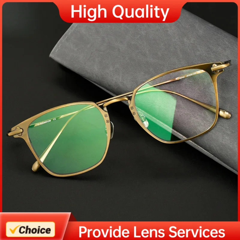 TAYLOR-style Japanese Artistic Design Handmade Pure Titanium Glasses Frame WITH RESPECT for Men Women Slim Retro Walpole TARO
TAYLOR-style Japanese Artistic Design Handmade Pure Titanium Glasses Frame WITH RESPECT for Men Women Slim Retro Walpole TARO