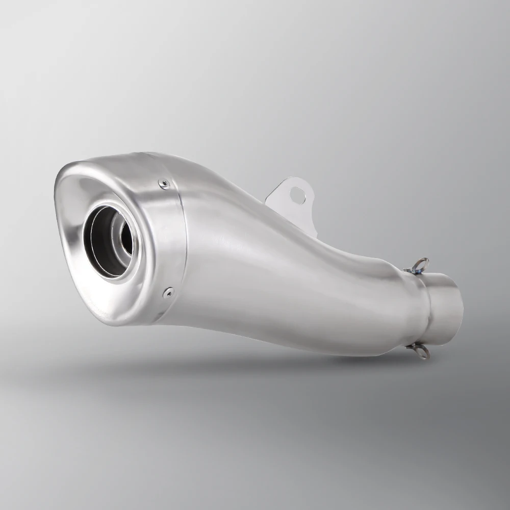 Motorcycle Exhaust muffler pipe with DB Killer For Kawasaki Yamaha ZX6R ZX4R Z900 MT09 MT03 R6 R7 R1 R3 F800 F750 Universal 51mm
Motorcycle Exhaust muffler pipe with DB Killer For Kawasaki Yamaha ZX6R ZX4R Z900 MT09 MT03 R6 R7 R1 R3 F800 F750 Universal 51mm