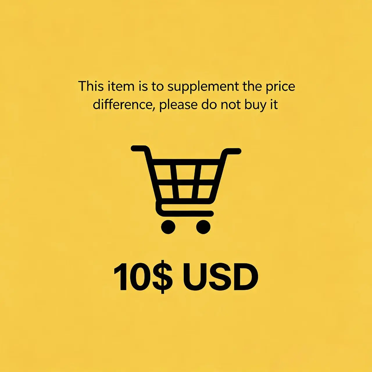This item is avirtual item to supplement the price difference or postage.Please do noy buy it.
This item is avirtual item to supplement the price difference or postage.Please do noy buy it.