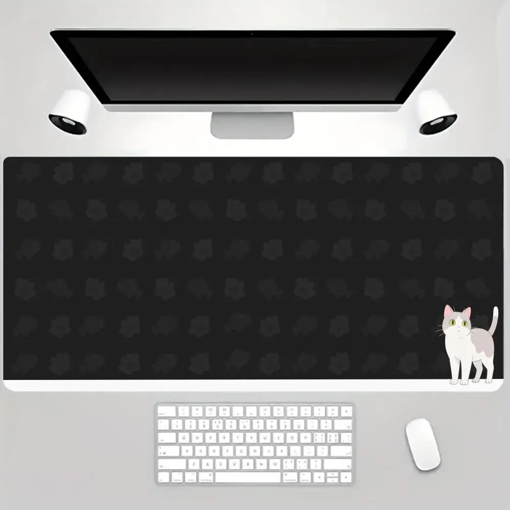 Большой игровой коврик для мыши XXL, черный фон с изображением кошек и рыб, прошитые края, подходит для офиса и домашнего использования
Большой игровой коврик для мыши XXL, черный фон с изображением кошек и рыб, прошитые края, подходит для офиса и домашнего использования