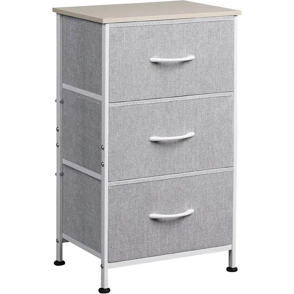 Nightstand with 3 Ders, abric Drer, Organizer Unit, Storage Drer or Bedroom, Hallway, Entryway, Closets, Sturdy Steel e, Wood To
Nightstand with 3 Ders, abric Drer, Organizer Unit, Storage Drer or Bedroom, Hallway, Entryway, Closets, Sturdy Steel e, Wood To