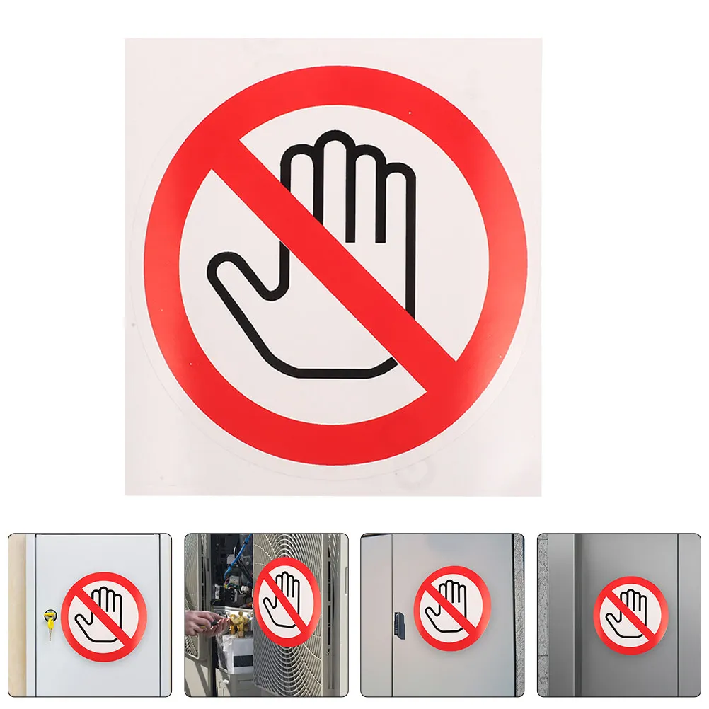6Pcs Do Not Touch Warning Stickers Clear Adhesive Safety Labels for Device Machine Security Caution Warning Decals
6Pcs Do Not Touch Warning Stickers Clear Adhesive Safety Labels for Device Machine Security Caution Warning Decals