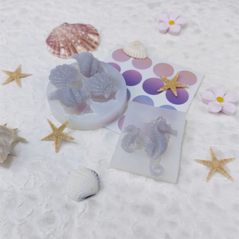 Sea Horse Shell Shape Silicone Mold Chocolate Baking Fondant Cake Decorating Tools Handmade Candle Mold Clay Supplies
Sea Horse Shell Shape Silicone Mold Chocolate Baking Fondant Cake Decorating Tools Handmade Candle Mold Clay Supplies