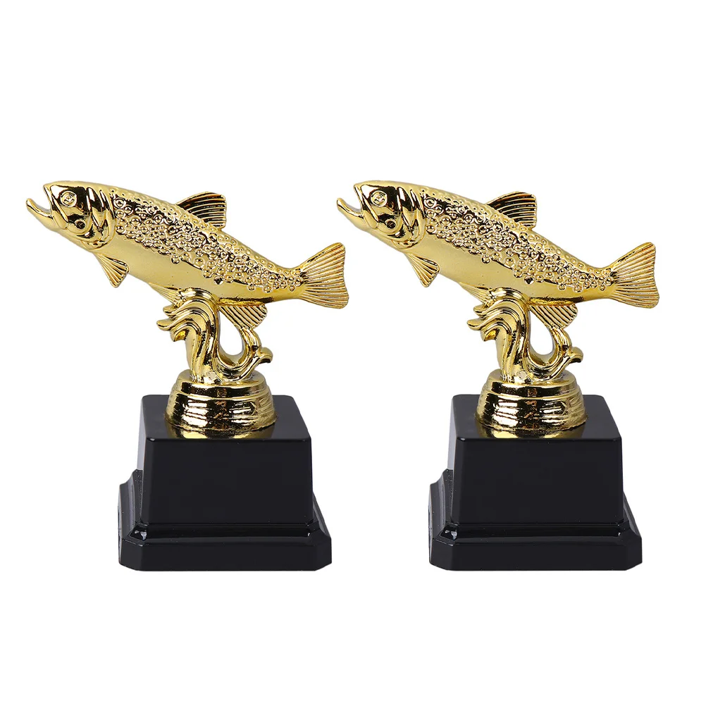 2Pcs Plastic Award Trophy Fish Made Not Easily Damaged Ideal for Student Motivation Sports Event Game Competition
2Pcs Plastic Award Trophy Fish Made Not Easily Damaged Ideal for Student Motivation Sports Event Game Competition