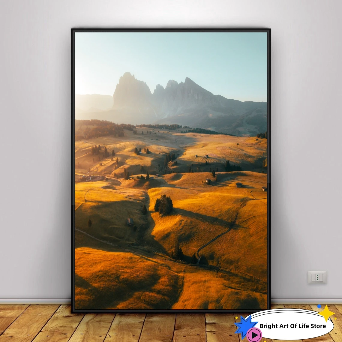 Alpe di Siusi, Italian landscapes Wall Art Canvas Print, Italy Valley sunrise Print, The Dolomites Print
Alpe di Siusi, Italian landscapes Wall Art Canvas Print, Italy Valley sunrise Print, The Dolomites Print