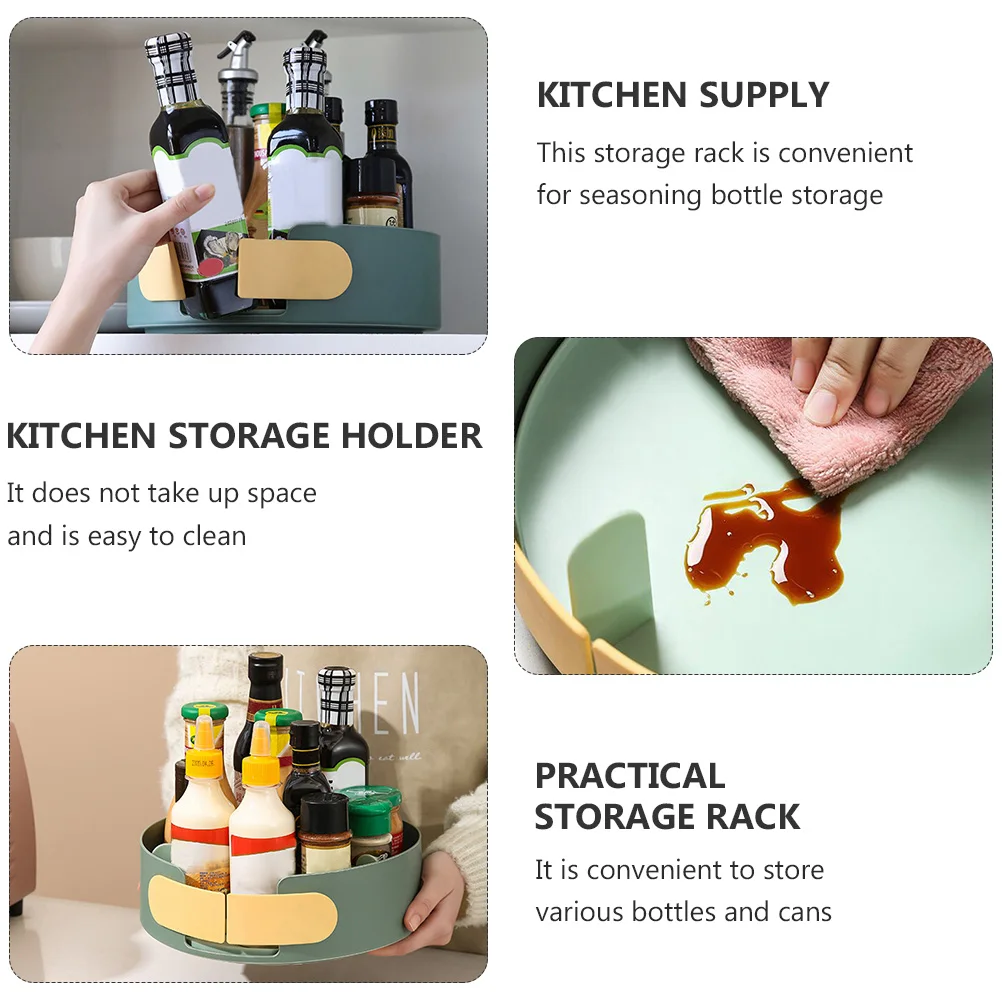 1 Rotating Spice Rack Kitchen Storage Holder Bottle Tray Organizers For Seasoning Condiment Practical Rack Home
1 Rotating Spice Rack Kitchen Storage Holder Bottle Tray Organizers For Seasoning Condiment Practical Rack Home