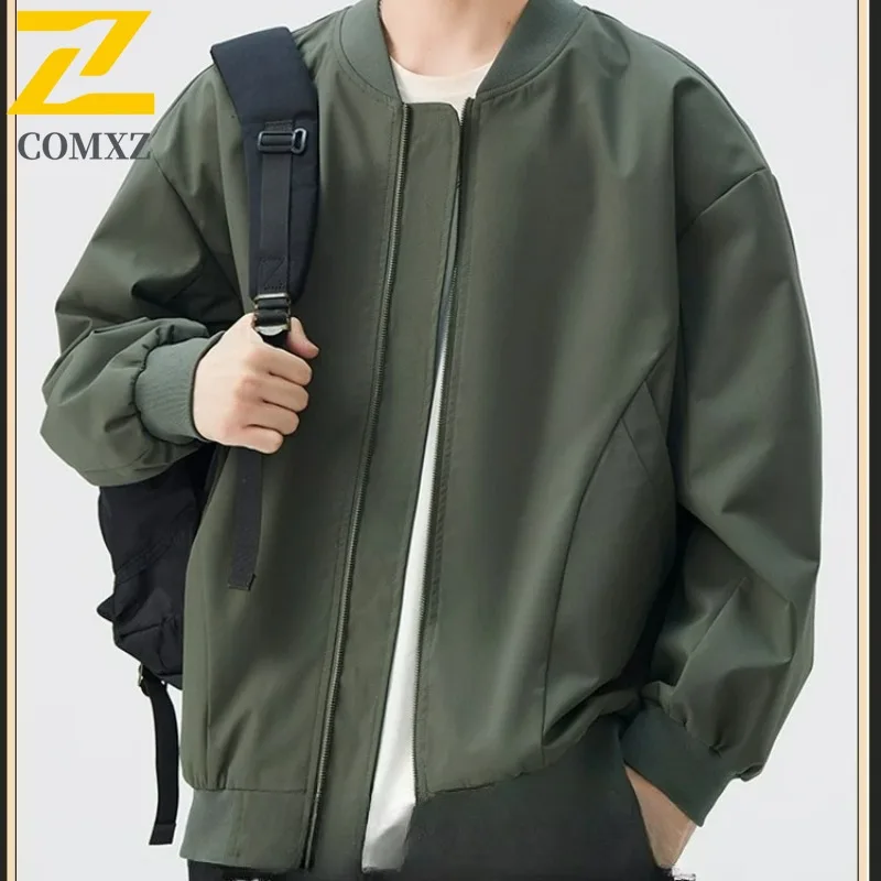 COMXZ Men Chaqueta Designer Handsome Trendy Sporty Outdoor Travel Casual Camping Trench Coat Daily Breathable Autumn Jackets
COMXZ Men Chaqueta Designer Handsome Trendy Sporty Outdoor Travel Casual Camping Trench Coat Daily Breathable Autumn Jackets