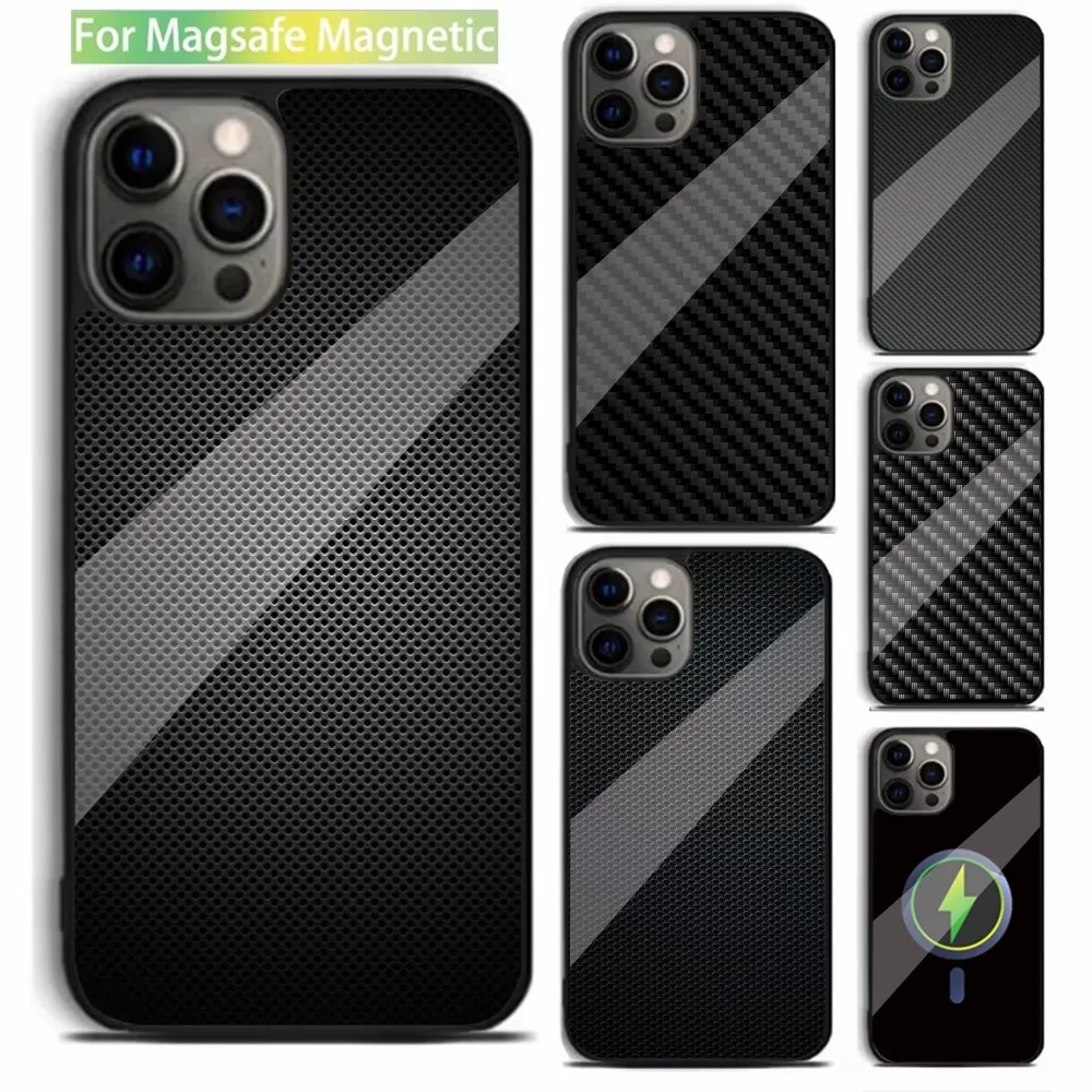Carbon Fiber Pattern Painting Phone Case For iPhone 15,14,13,12,11,Plus,Pro,Max Mini Magsafe Magnetic Wireless Charging
Carbon Fiber Pattern Painting Phone Case For iPhone 15,14,13,12,11,Plus,Pro,Max Mini Magsafe Magnetic Wireless Charging