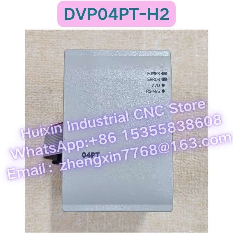 Used Temperature Module DVP04PT-H2 DVP04PT H2 Normal Function Tested OK Fast delivery