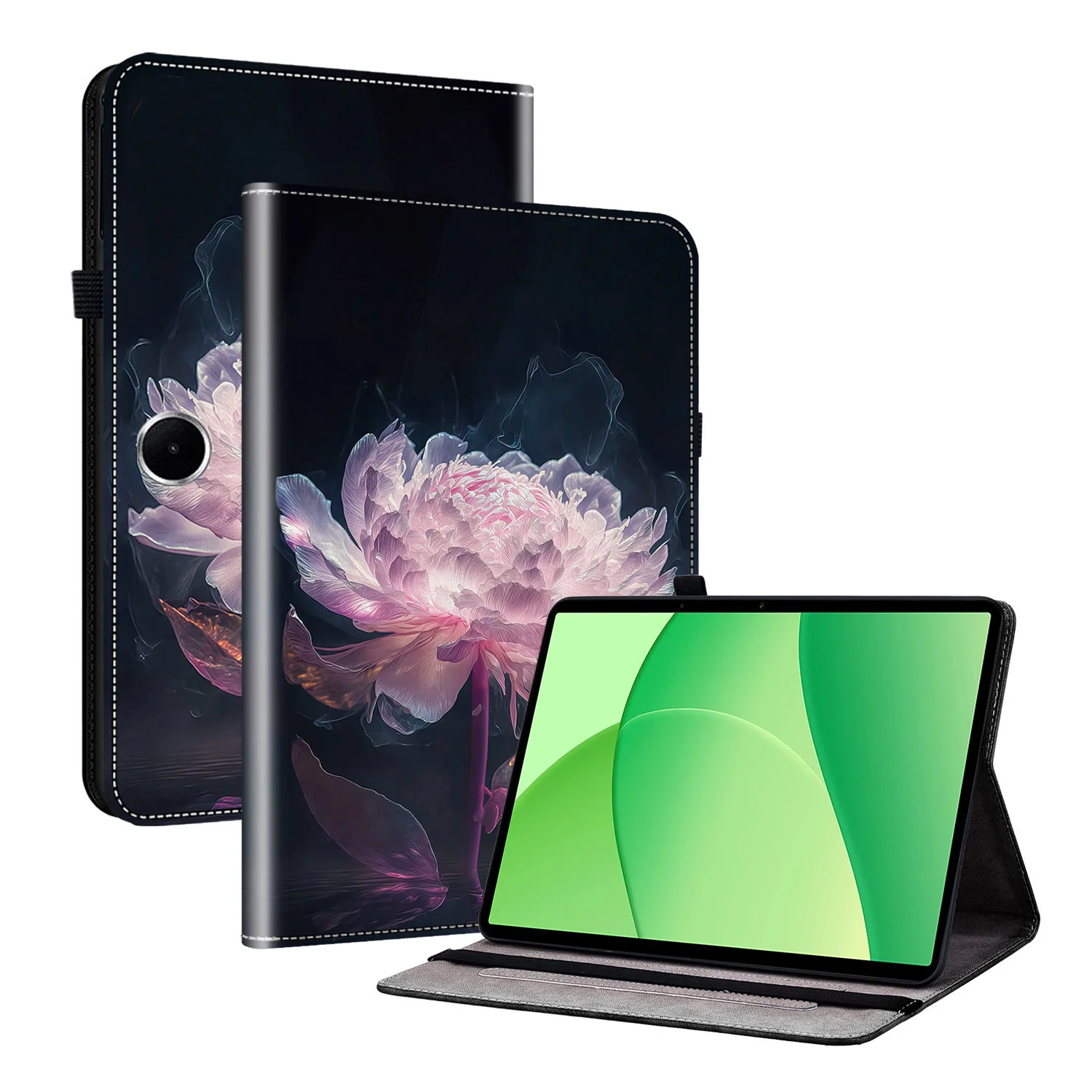 For OnePlus Pad Lite / Oppo Pad SE Leather Case Pattern Printed Stand Tablet Cover with Card Slots - Purple Peony
For OnePlus Pad Lite / Oppo Pad SE Leather Case Pattern Printed Stand Tablet Cover with Card Slots - Purple Peony