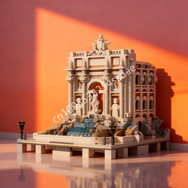 1977pcs MOC Trevi Fountain Riviera Extension Model Building Blocks Toy Construction Assemble DIY Christmas Gifts Brick Kids
1977pcs MOC Trevi Fountain Riviera Extension Model Building Blocks Toy Construction Assemble DIY Christmas Gifts Brick Kids