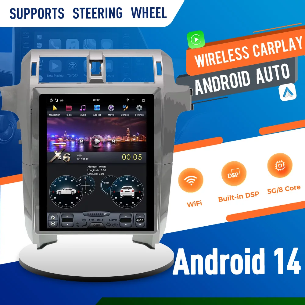 15.6" Touch Screen Car Radio For Lexus GX460 GX400 GX 2010~2021 GPS Carplay Android 14 Multimedia Player Navigation Stereo Unit
15.6" Touch Screen Car Radio For Lexus GX460 GX400 GX 2010~2021 GPS Carplay Android 14 Multimedia Player Navigation Stereo Unit