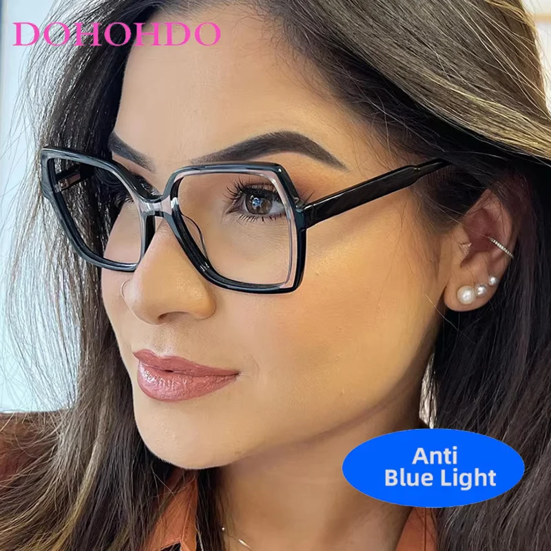 Fashion Trend Brand Designer Square Eyeglasses Men Women Retro Luxury Optical Spectacle Computer TR90 Anti Blue Light Eyeglasses 
Fashion Trend Brand Designer Square Eyeglasses Men Women Retro Luxury Optical Spectacle Computer TR90 Anti Blue Light Eyeglasses