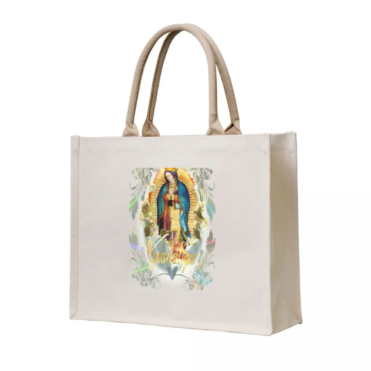 Our Lady of Guadalupe Mexican Virgin Mary Mexico Angels Tilma 20-107 Tote Bag Handbags canvas tote bags Eco bag
Our Lady of Guadalupe Mexican Virgin Mary Mexico Angels Tilma 20-107 Tote Bag Handbags canvas tote bags Eco bag
