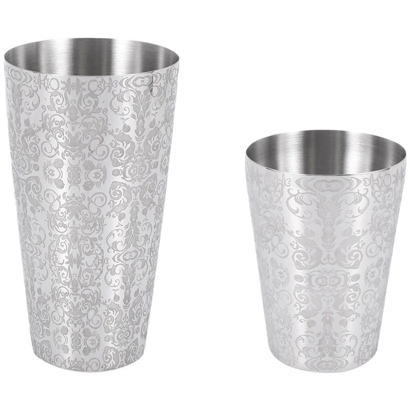 Cocktail Shaker Boston Shaker 304 Stainless Steel Barra De Ferramentas Creative Engraving Design Boston Cocktail Shaker Tin Set
Cocktail Shaker Boston Shaker 304 Stainless Steel Barra De Ferramentas Creative Engraving Design Boston Cocktail Shaker Tin Set