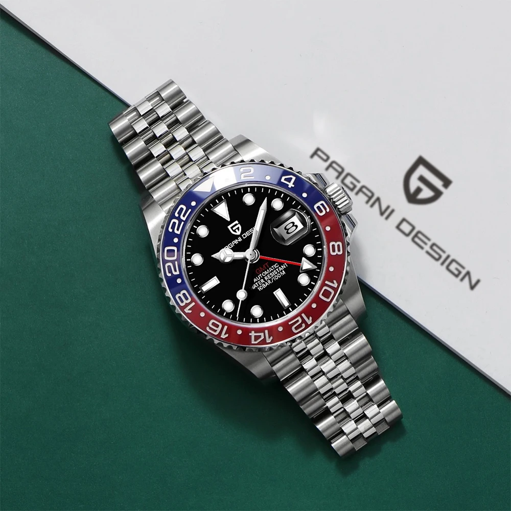 PAGANI DESIGN Top Diving Series Watch Luxury Mechanical Automatic Watch Stainless Steel Sapphire Luminous Men's Gift Watch
PAGANI DESIGN Top Diving Series Watch Luxury Mechanical Automatic Watch Stainless Steel Sapphire Luminous Men's Gift Watch