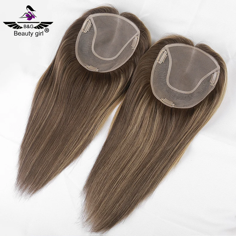 New Design Summer Highlight Human Virgin Hair Replacement Women System Soft Breathable Hand Made Mono Lace Toppers
New Design Summer Highlight Human Virgin Hair Replacement Women System Soft Breathable Hand Made Mono Lace Toppers