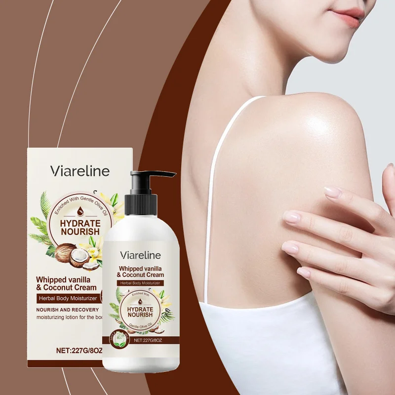 Coconut Body Moisturizer - Olive Oil & Vanilla For Deep Hydration, Elasticity Improvement & Smooth Radiant Skin
Coconut Body Moisturizer - Olive Oil & Vanilla For Deep Hydration, Elasticity Improvement & Smooth Radiant Skin