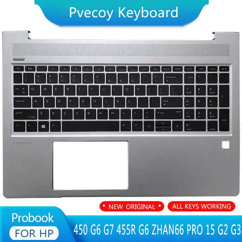 Новый чехол для ноутбука Probook 450 G6 G7 455R G6 ZHAN66 PRO 15 G2 G3, упор для рук, клавиатура, американская английская версия, верхняя крышка
Новый чехол для ноутбука Probook 450 G6 G7 455R G6 ZHAN66 PRO 15 G2 G3, упор для рук, клавиатура, американская английская версия, верхняя крышка