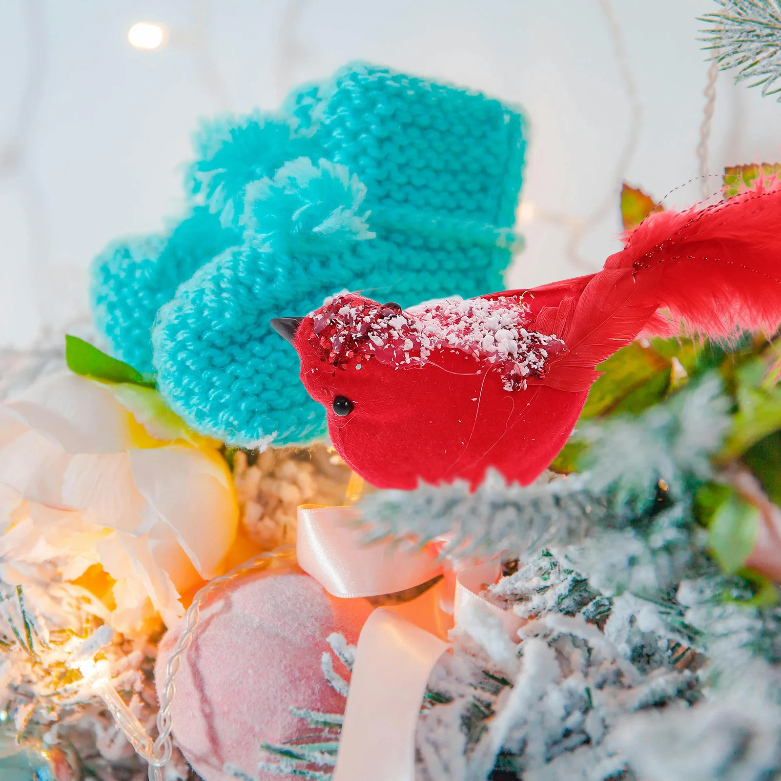 12pcs Artificial Red Simulation Bird Figurines For Christmas Tree Decorations Holiday Party Decor Fake Small Birds With Metal
12pcs Artificial Red Simulation Bird Figurines For Christmas Tree Decorations Holiday Party Decor Fake Small Birds With Metal