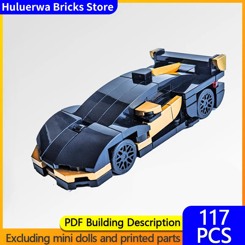 Speed Racing Car Model MOC Building Bricks Huracan Super Trofeo EVO 2 Hypercar Modular Technology Gifts Holiday Assemble Toys
Speed Racing Car Model MOC Building Bricks Huracan Super Trofeo EVO 2 Hypercar Modular Technology Gifts Holiday Assemble Toys