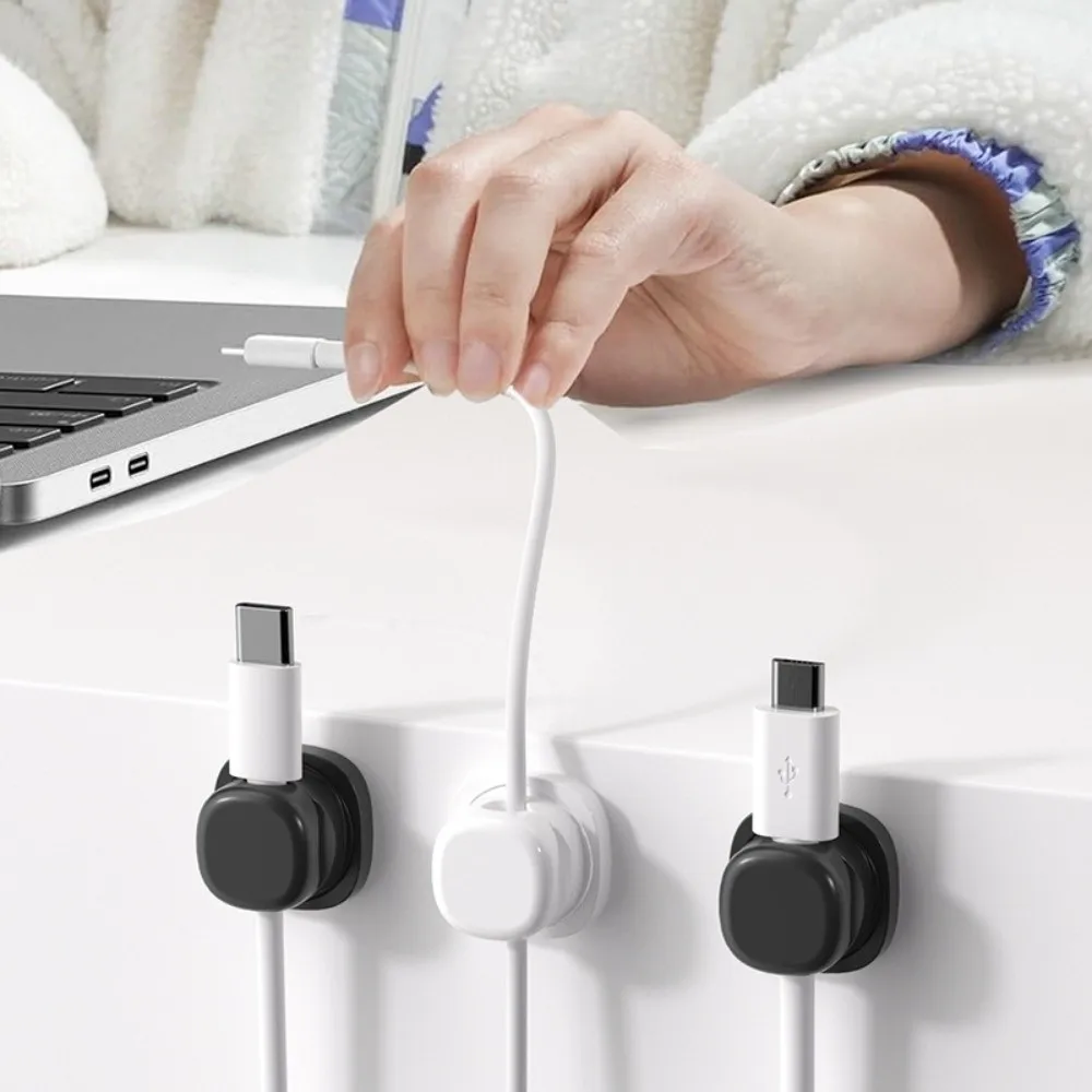6pcs Adhesive Desktop Cable Organizer Rotatable Adjustable Under Desk Wire Holder Wall Mount Anti-Slip Cord Cable Organizer
6pcs Adhesive Desktop Cable Organizer Rotatable Adjustable Under Desk Wire Holder Wall Mount Anti-Slip Cord Cable Organizer