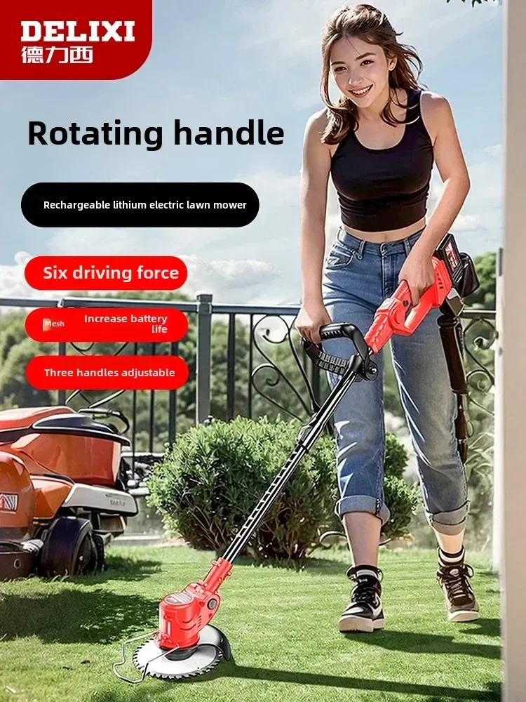 Mower, small household rechargeable lawn mower, lithium battery lawn mower , and mower
Mower, small household rechargeable lawn mower, lithium battery lawn mower , and mower