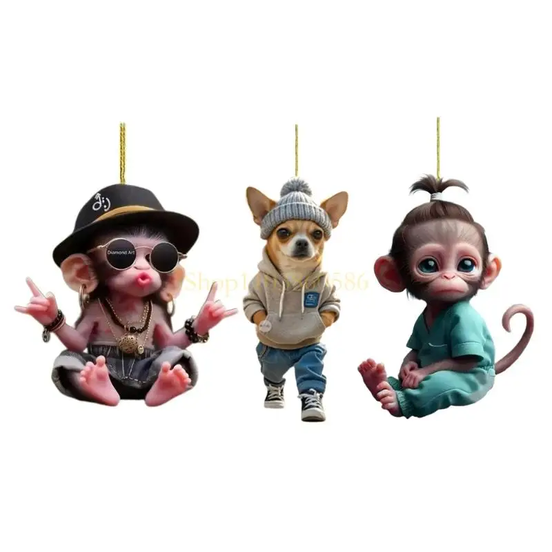 242A Colorful Anime Vehicle Mirror Charm Premium Acrylic Auto Accessory Decoration Easy Installation for Small Car SUVs
242A Colorful Anime Vehicle Mirror Charm Premium Acrylic Auto Accessory Decoration Easy Installation for Small Car SUVs