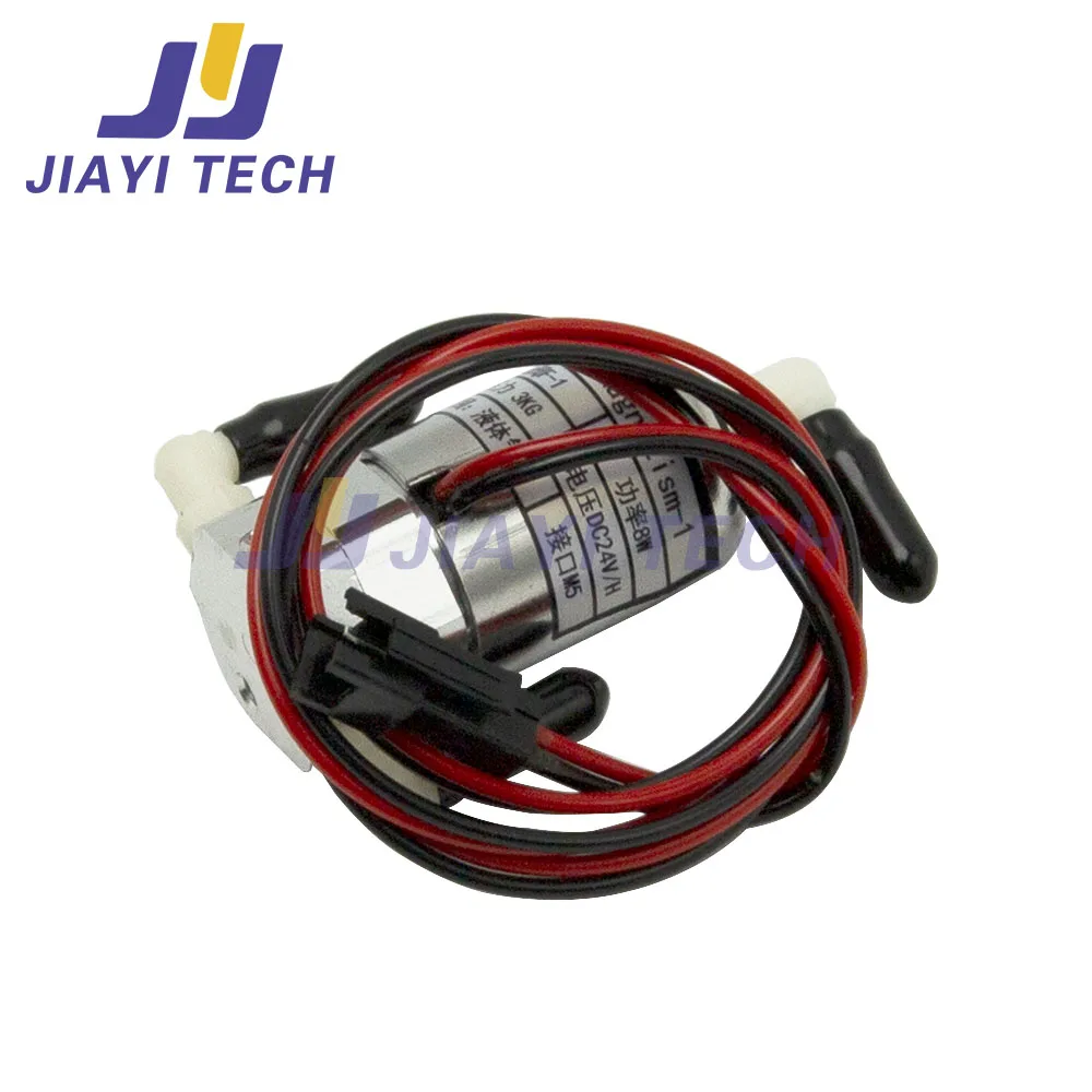 2Pcs 8W 24V Elbow Bend Solenoid Valve for Xuli Crystal-Jet DX5 DX7 Inkjet Printer
2Pcs 8W 24V Elbow Bend Solenoid Valve for Xuli Crystal-Jet DX5 DX7 Inkjet Printer