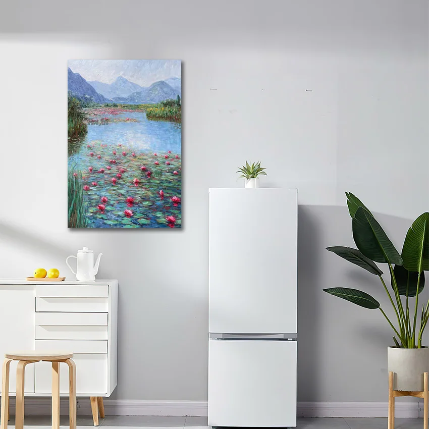 Beautiful Flowers Landscape Picture, High Quality, Handmade Decor Artwork, Mountain Scenery Abstract Art Paintings, Canvas Wall
Beautiful Flowers Landscape Picture, High Quality, Handmade Decor Artwork, Mountain Scenery Abstract Art Paintings, Canvas Wall