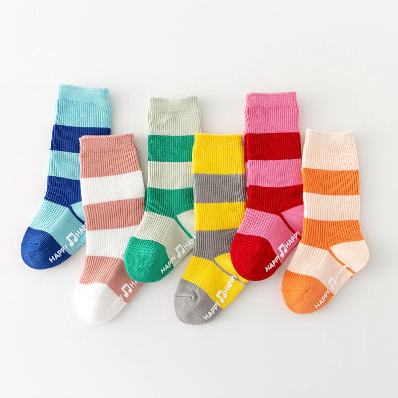 1 Pair Candy Color Non-slip Floor Socks for Newborn Toddler Boys and Girls Spring Autumn Cotton Fashon Striped Pile Sock
1 Pair Candy Color Non-slip Floor Socks for Newborn Toddler Boys and Girls Spring Autumn Cotton Fashon Striped Pile Sock