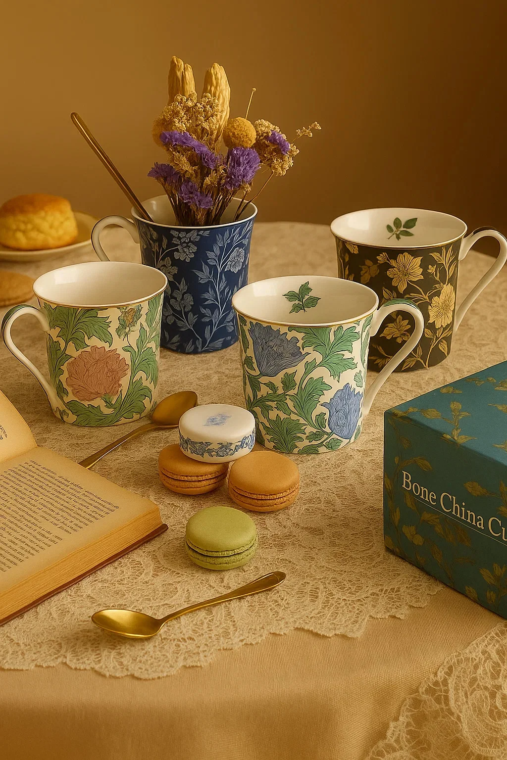 Винтажные кружки из костяного фарфора с цветочным принтом, художественные кофейные чашки в стиле Уильям Моррис, элегантная керамическая чайная кружка для кухни, уникальная посуда для напитков в подарок 
Винтажные кружки из костяного фарфора с цветочным принтом, художественные кофейные чашки в стиле Уильям Моррис, элегантная керамическая чайная кружка для кухни, уникальная посуда для напитков в подарок