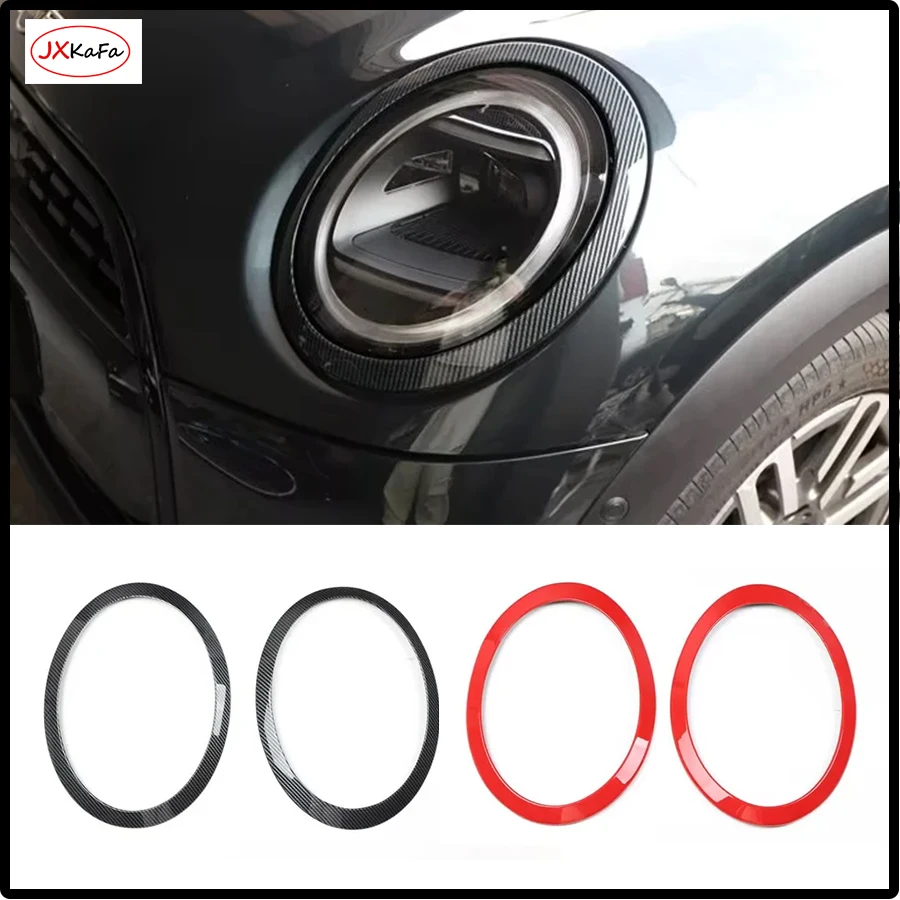 Car Front Light Lamp Ring ABS Stickers For BMW MINI COOPER 2024 2025 Exterior Accessories 2pcs/set
Car Front Light Lamp Ring ABS Stickers For BMW MINI COOPER 2024 2025 Exterior Accessories 2pcs/set